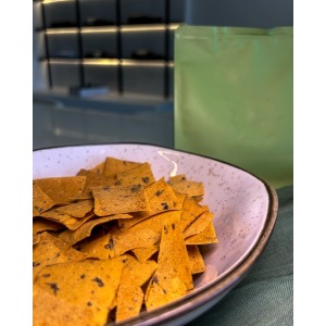 Crocantes Batata Doce e Páprica Picante